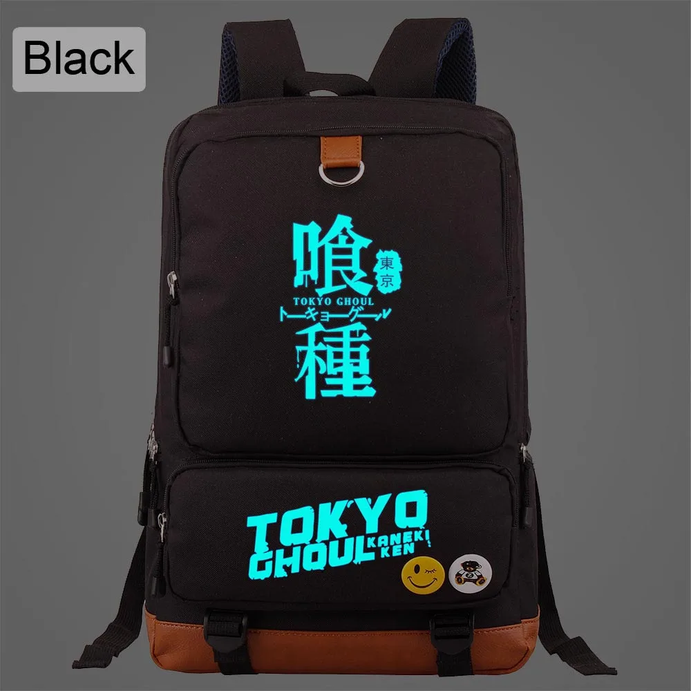 Новый светящийся Токийский Гуль для мальчиков и девочек школьные сумки книг