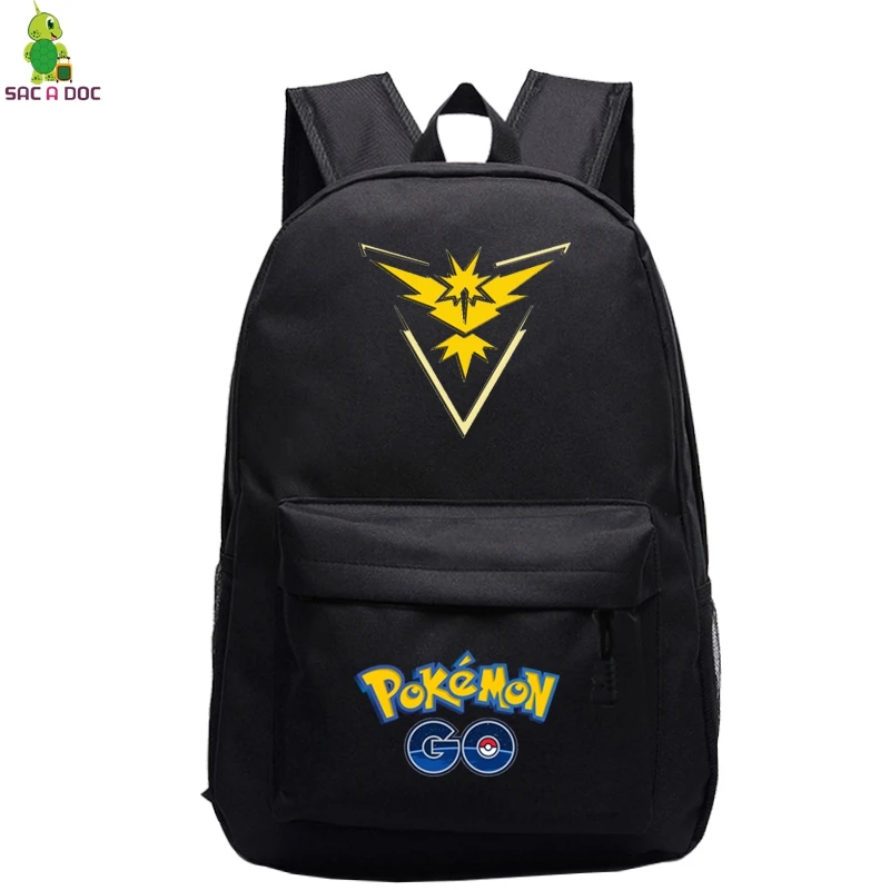backbags Рюкзаки с логотипом Pokemon, повседневные школьные сумки для студентов, подростковые рюкзаки для ноутбука, дизайнерские дорожные сумки Galaxy Bolsa Escolar - Цвет: backbags