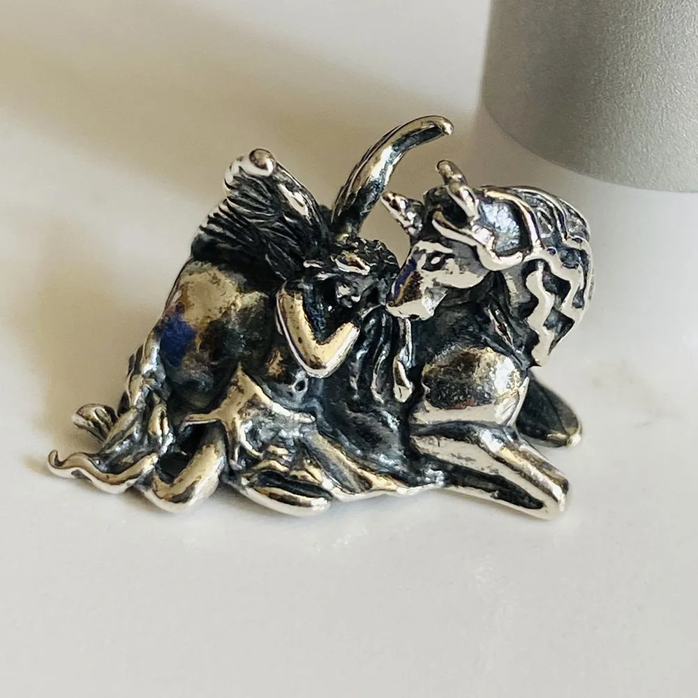 Настоящие искусственные серебряные ангелы и бриллианты европейские украшения