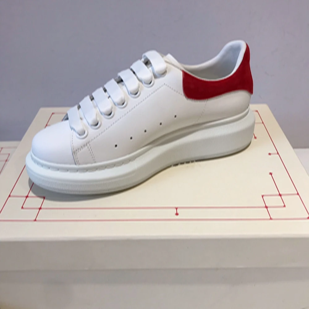 Роскошные Брендовые женские кроссовки из натуральной кожи 2020 новые модные