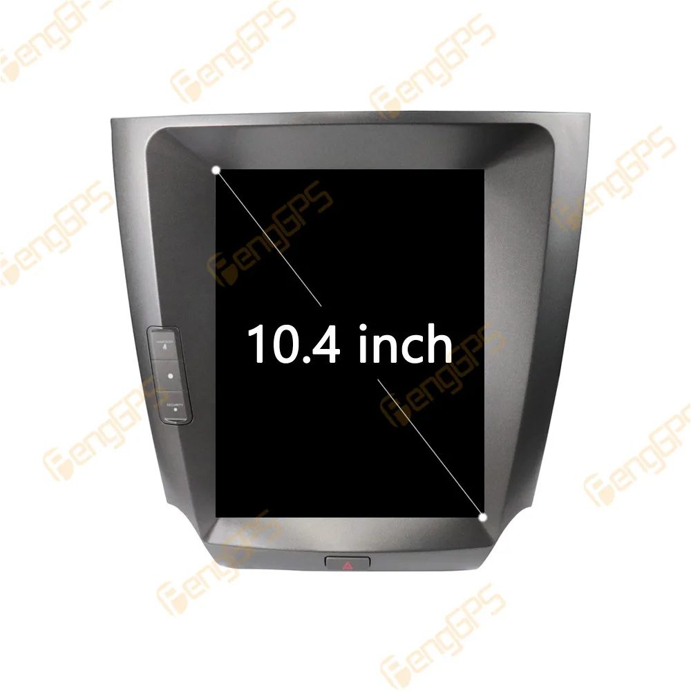 Tesla style Android 9 PX6 автомобильный радиоплеер GPS навигация для Lexus IS200 IS250 IS300 2005 + стерео