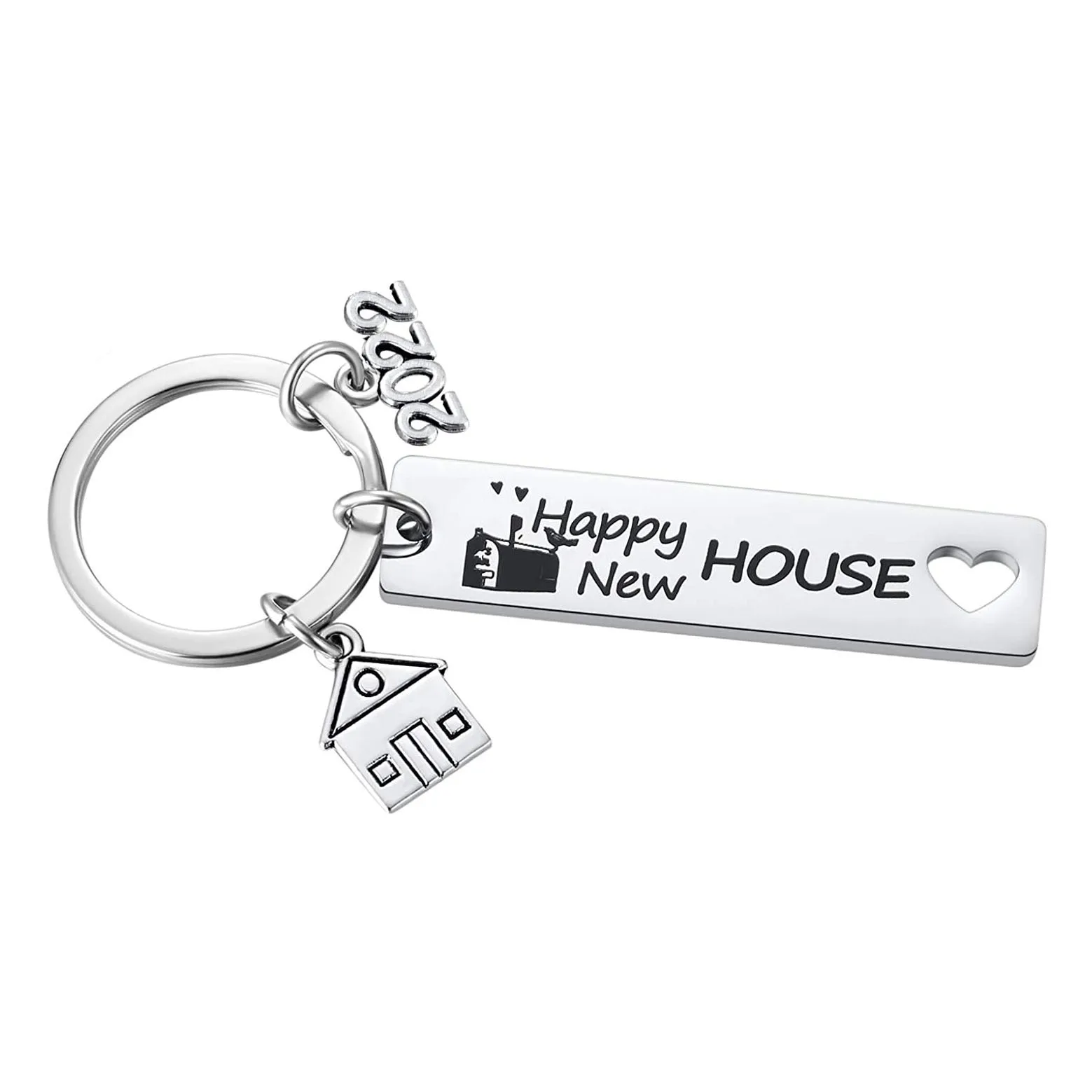 new home new adventures our first home 2022 keychains for womens mens gifts trinket car housewarming party souvenir jewelry free global shipping