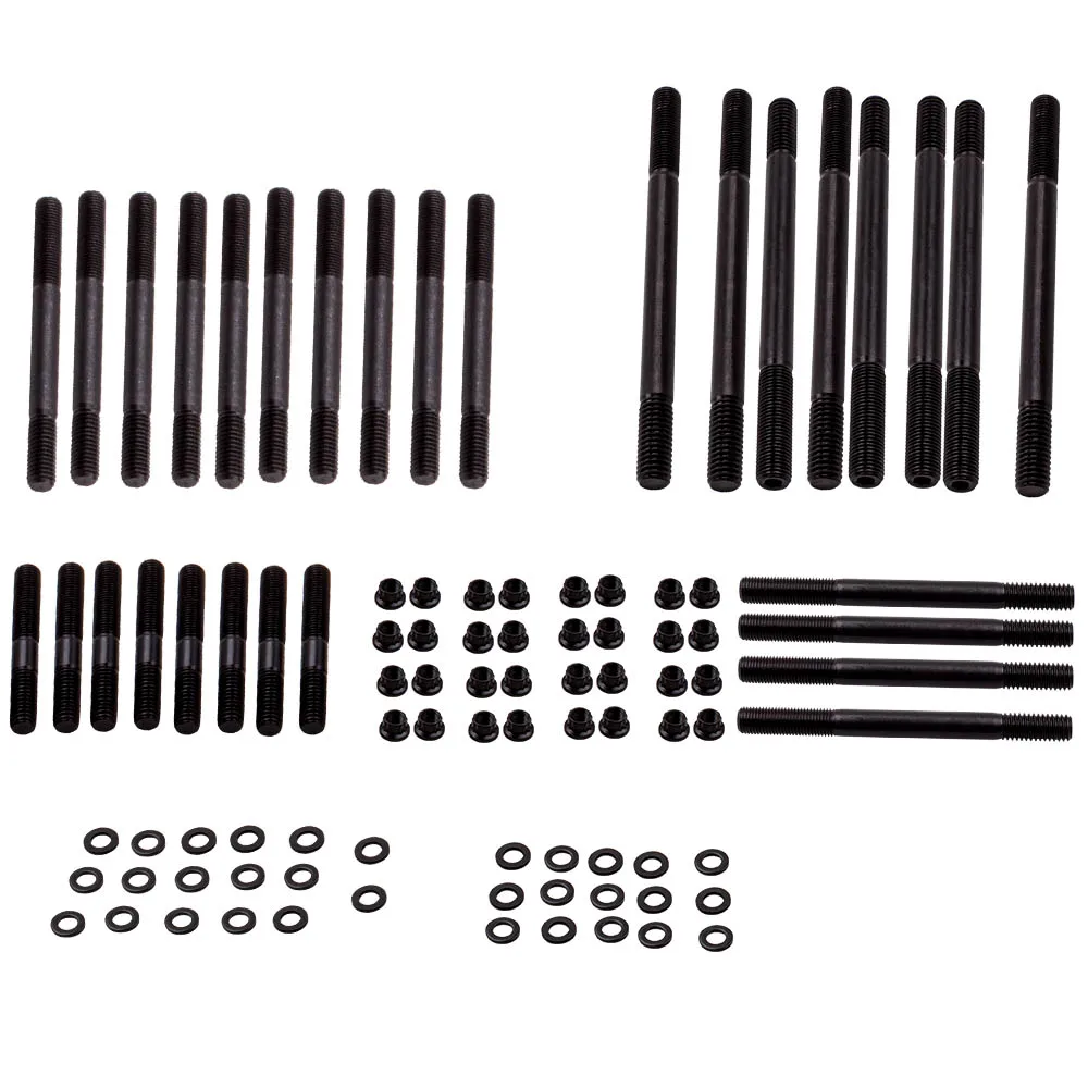 

Комплект гвоздиков головки цилиндра, подходит для Chevy BBC 454 PCE279.1005, черный, прочный