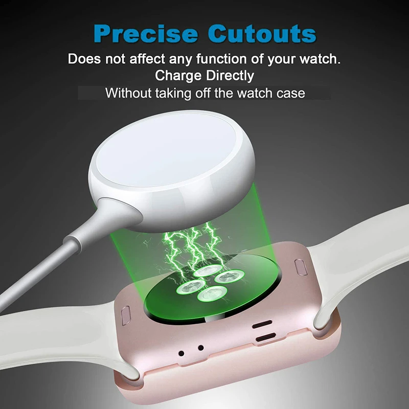 Металлический корпус для Apple Watch 44 мм 40 защитная пленка экрана iwatch 42 38 серии 5 4 3 2 1 HD