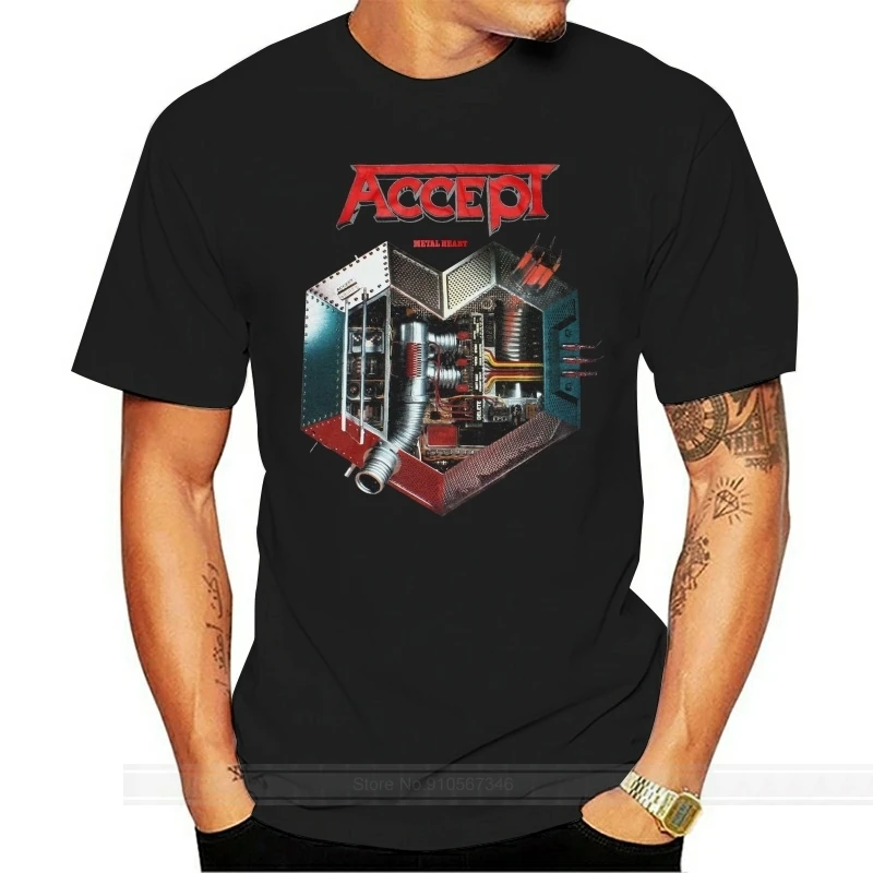 Новинка черная футболка с длинным рукавом металлическим сердечком | Мужская