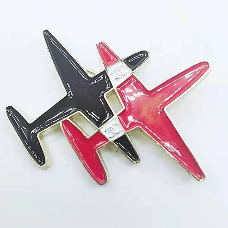 1 шт. женская брошь в виде самолета|pin aircraft|alloy pinaircraft pin |