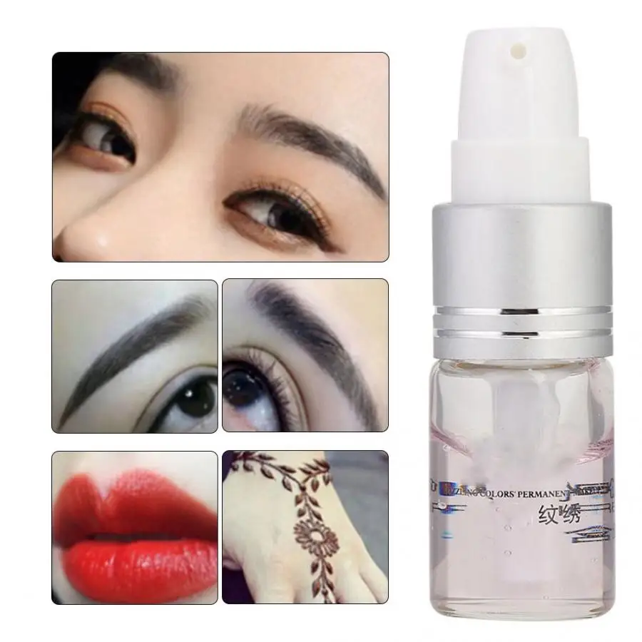 15 шт./кор. 75 г полу-Перманентный макияж бровей губ восстановление татуировки