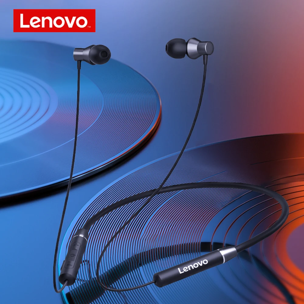 Оригинальные беспроводные наушники Lenovo True Wireless Bluetooth 5 0 магнитные спортивные для