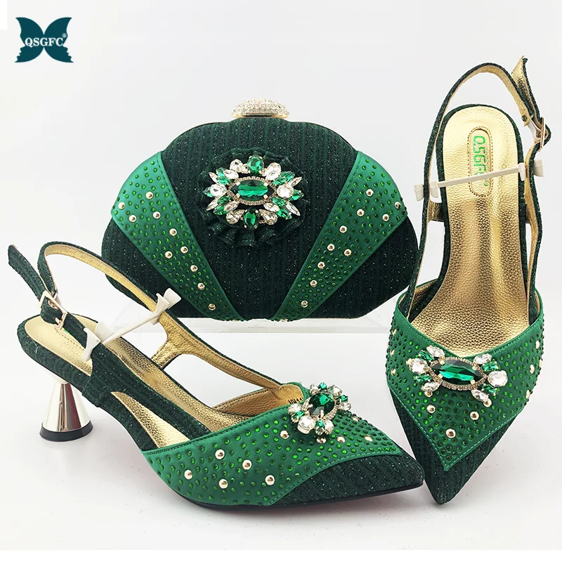 Новейшие туфли и сумки в итальянском стиле подходящие к обуви сумке комплект 2020