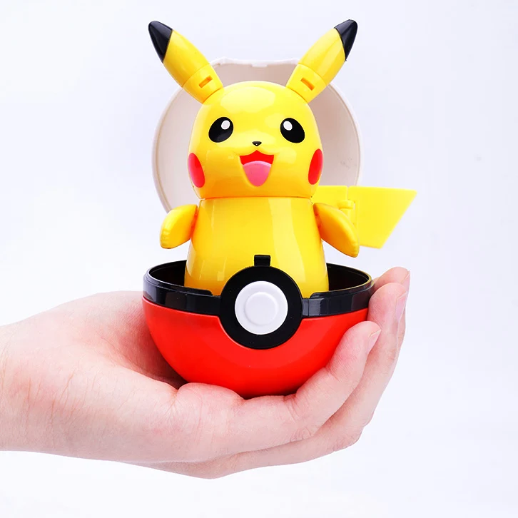 Новый Покемон трансформации игрушечных пластиковых экшн фигурок Psyduck Иви Solgaleo