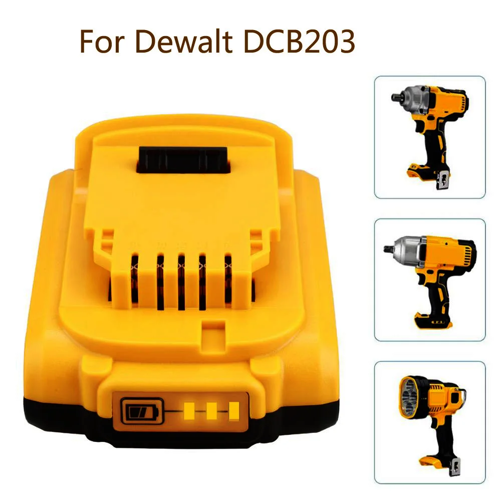 Аккумуляторы литиевые Dewalt Max XR DCB200 DCB205 DCB206 DCB184 DCB201 20 в 3000 мАч |