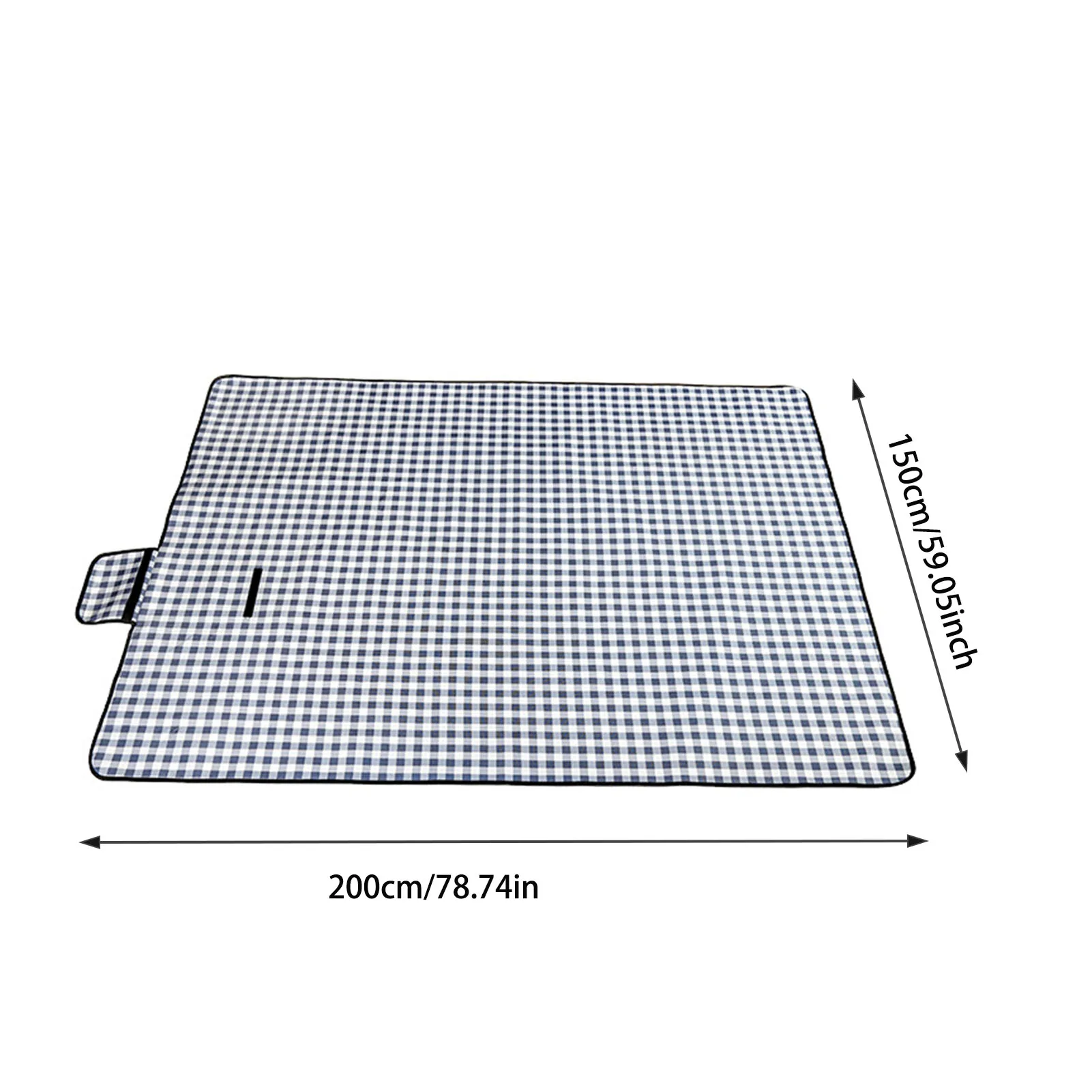 

New Style Picnic Mat With Handle Outdoor Moisture-proof Lawn Mat Beach Mat Portable Waterproof Oxford Mat