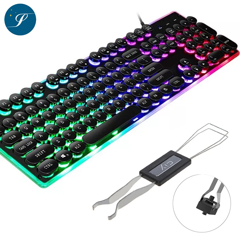 

Keyboard Switch Key Puller Mechanical Switch Pull Cap Remover Keycaps Extractor Tool For Computer repair