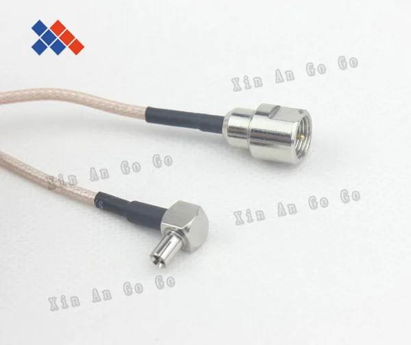 

FME male to TS9 male right angle pigtail cable RG316 15CM For Novatel Wireless USB Modem pigtail cable