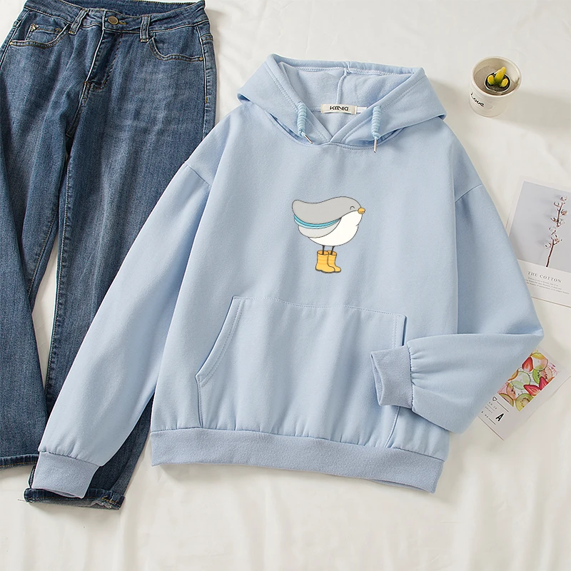 

Kawaii Graphics Hoodie Ullzang Harajuku Funny Cotton Hoodies Women Cute Korean Style Autumn Winter Sweatshirt Hoody Female