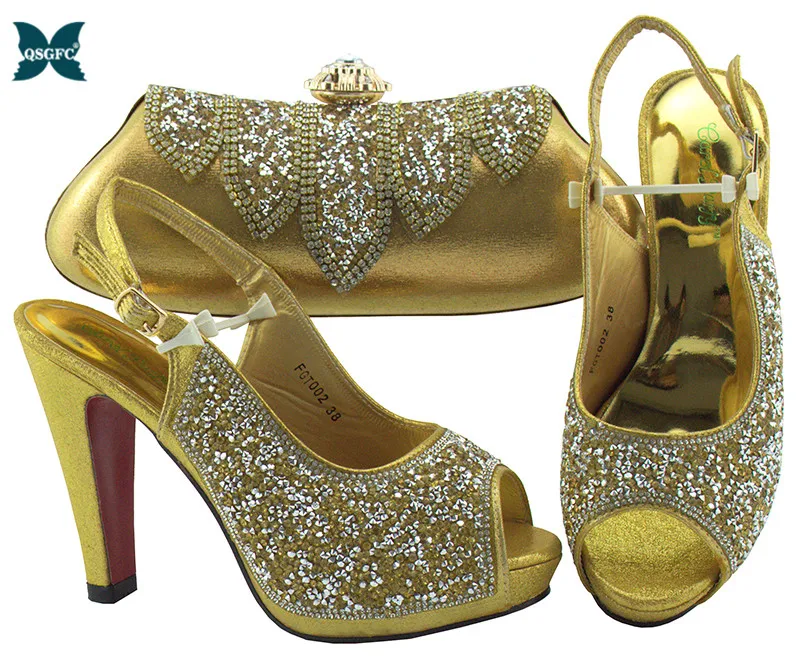 2020 итальянский дизайн женская обувь на высоком каблуке с подходящей сумкой для