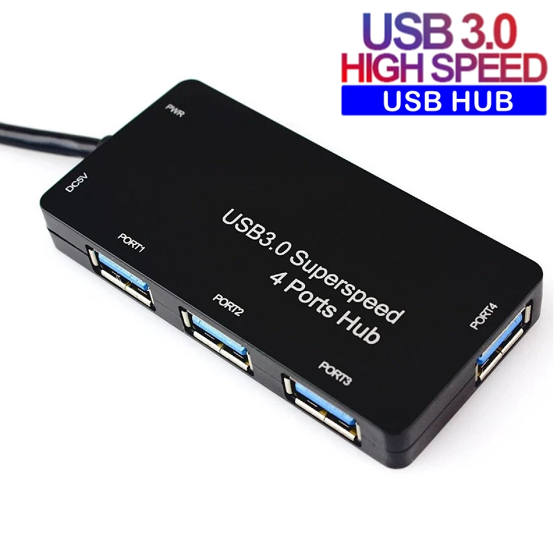 

High Speed USB 3.0 HUB Multi USB Splitter 4 Ports Expander Adapter Multi USB HUB Computer Accessories For Laptop PC Supplies