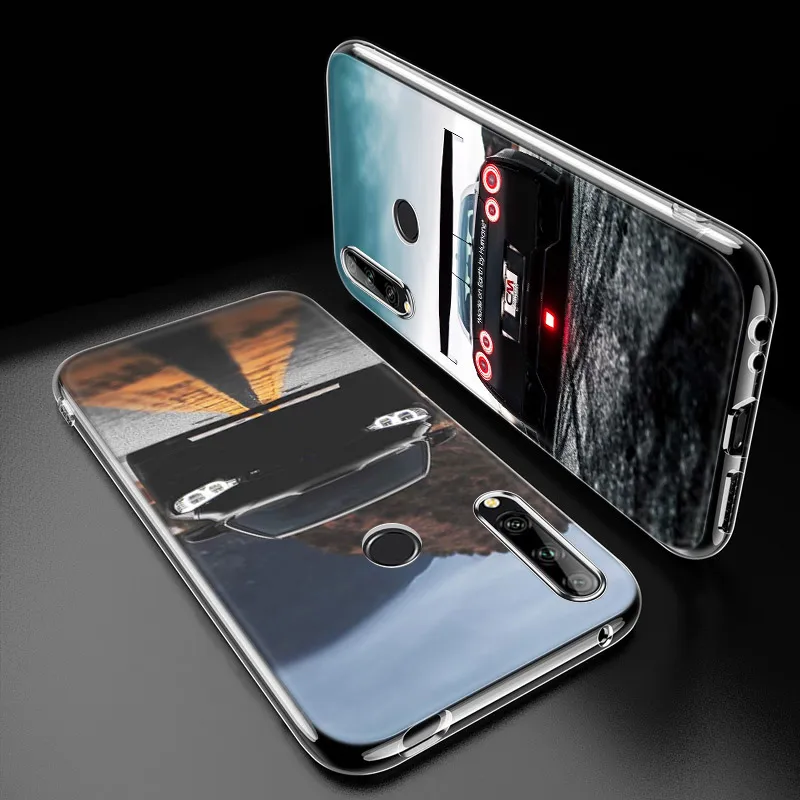hot cool sports car soft silicone phone case for huawei y5 lite 2018 y7 y6 prime 2018 y9 2019 y9s y5p y6p y7p y8p 2020 cover free global shipping