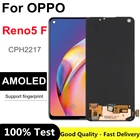 ЖК-дисплей 6,43 дюйма AMOLED для OPPO Reno5 F CPH2217, сенсорный дигитайзер, экран в сборе для Oppo OPPO Reno 5F, ЖК-дисплей