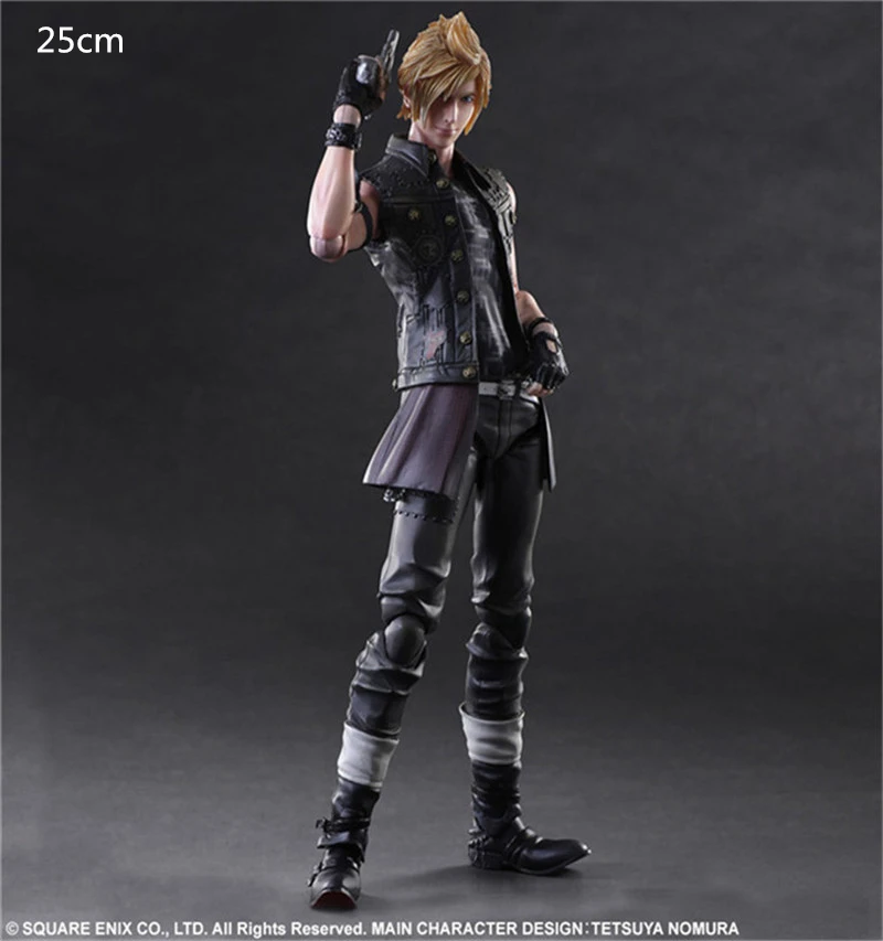 Final Game Fantasy Play Arts KAI, экшн-фигурка Sephiroth Cloud Strife Noctis Lucis Cindy Aurum Squall Leonhart Фигурки Игрушка Кукла - Цвет: 9-with box