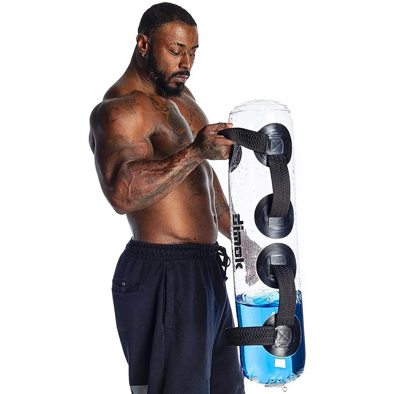 

Yoga Weight Water Bag Home Fitness Aqua Bags Muscle Training Workout Weightlifting Body Building Gym Sports Crossfit Heavy Duty