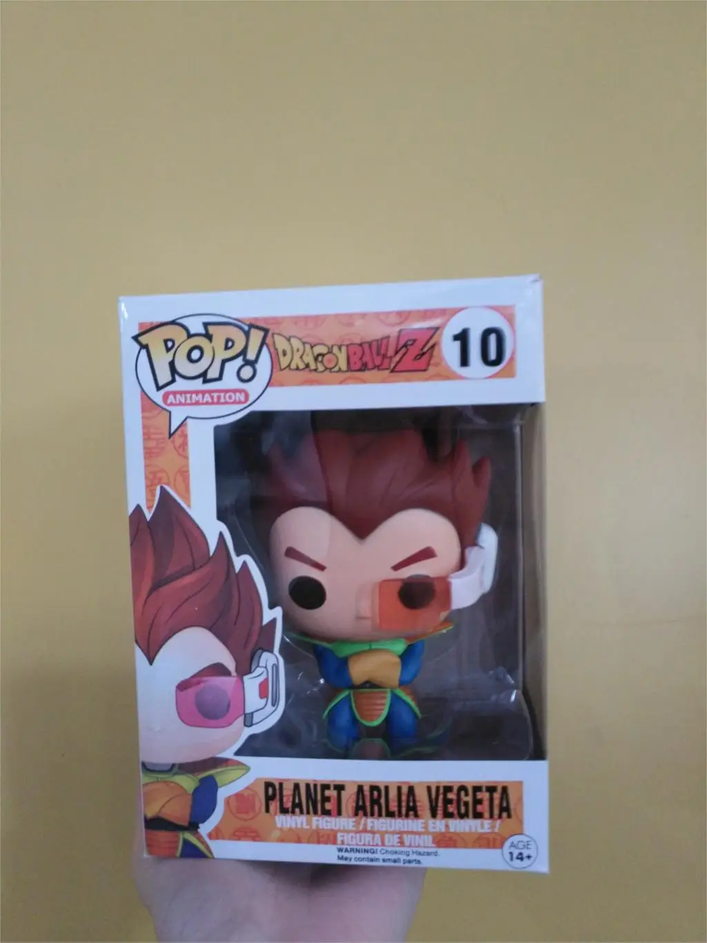 10 with box Funko Pop аниме Dragon Ball Z персонаж 10 см Милая виниловая Модель Куклы Фигурки игрушки - Цвет: 10 with box