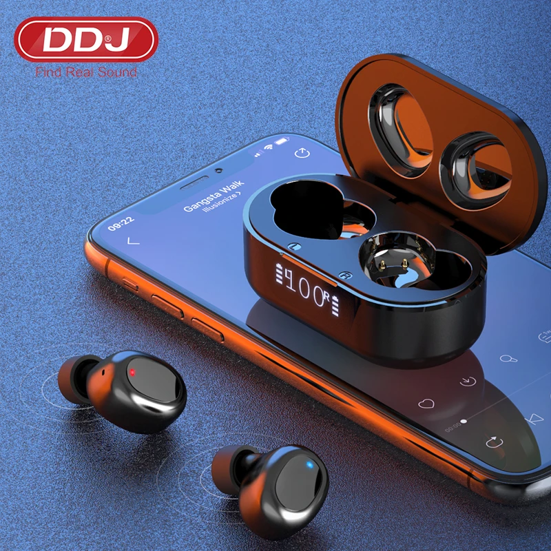 

Wireless TWS Earphone Bluetooth 5.0 Headphone HD Call HIFI Bass 9D Stereo Sports Waterproof Headsets With Microphone For Xiaomi