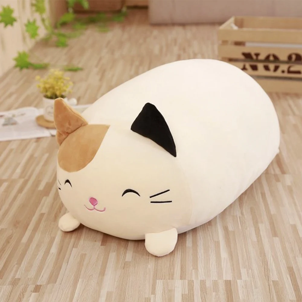 

30cm Plush Pillow Animal cartoon cute fat cat Pillow Cushion plush toy Plush Stuffed Lovely child gift kawaii