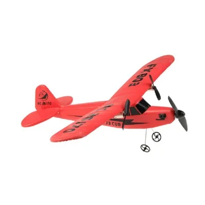 Rc Самолет Rtf наборы синий красный желтый двигатель сервопривод самолет модель