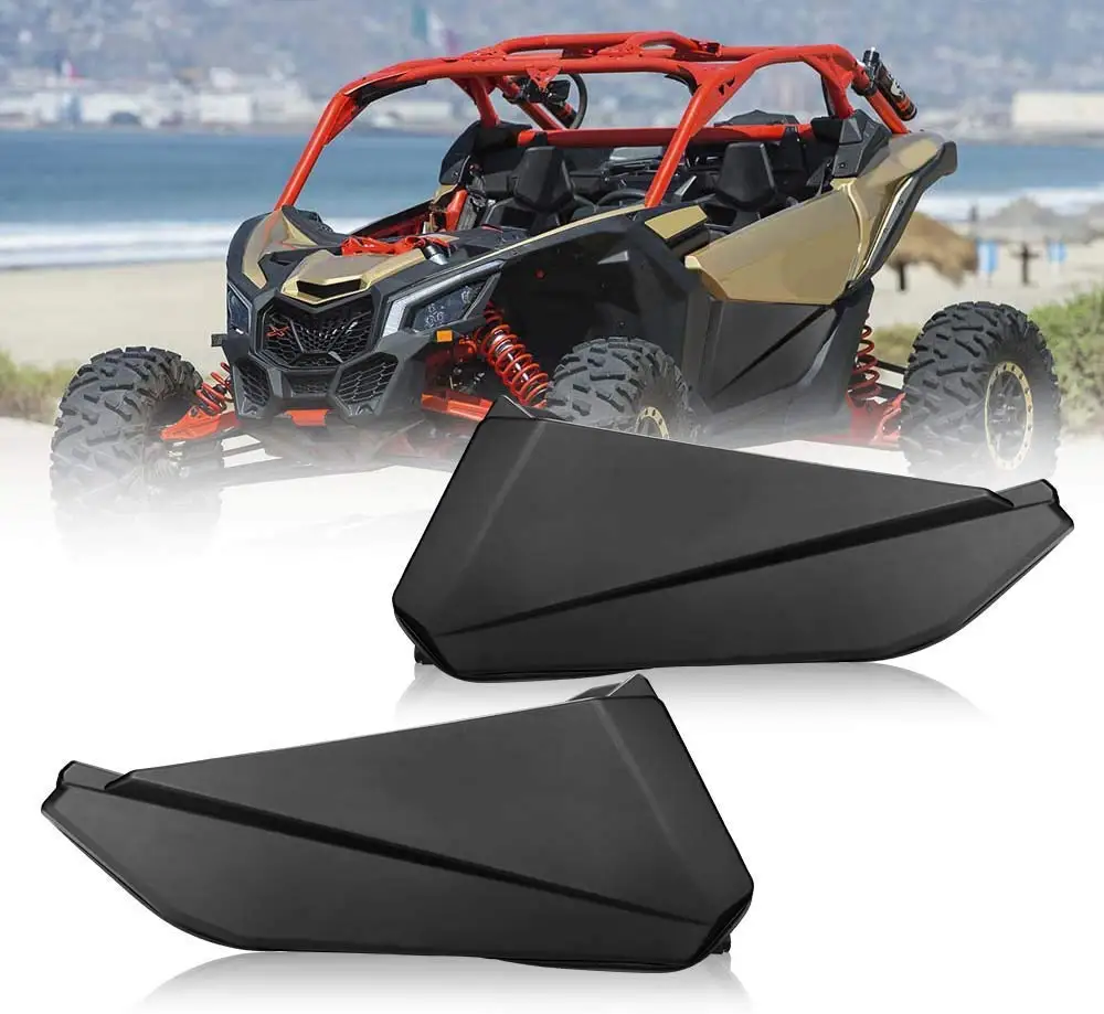 KEMIMOTO драйвер и пассажирские нижние дверные панели набор для Can Am Maverick X3 черный