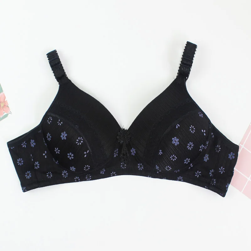 Новый стиль modis bralette сексуальный красивый однотонный узор тонкая чашка пуш-ап