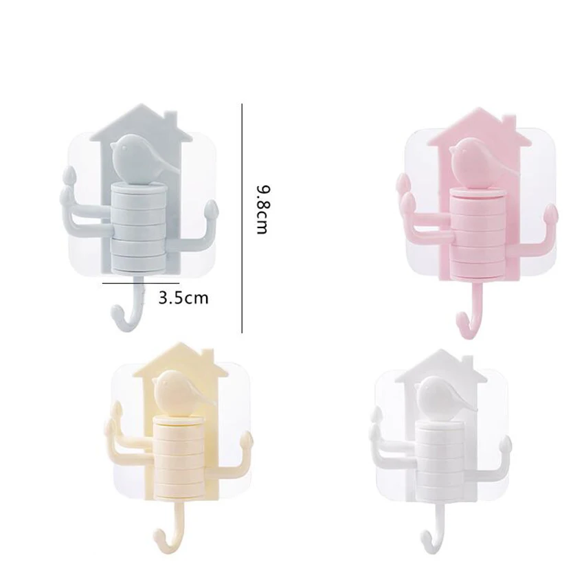 Крючок с поворотом на 180 градусов крючки для наклеек стену пластиковый крючок