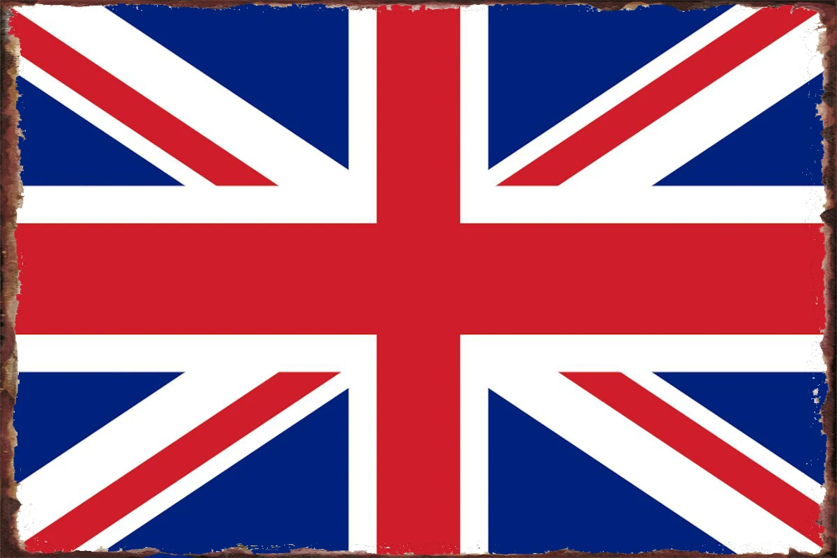 

Жестяной Флаг Великобритании, жестяные таблички, Настенный декор, украшение для комнаты, Ретро винтажный металлический знак для искусства, ...