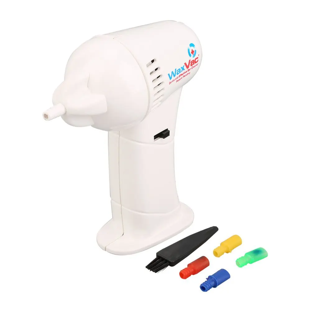 

Portable Size Electronic Ear Vacuum Cleaner Ear Wax Vac Removal Safety Body Health Care with Soft & Safety Head