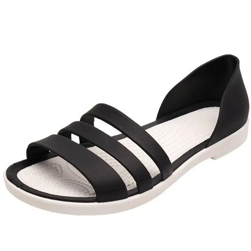 

Flat large size women's sandals summer fashion casual womens shoes breathable platform sandals women slides slippers beach shoes