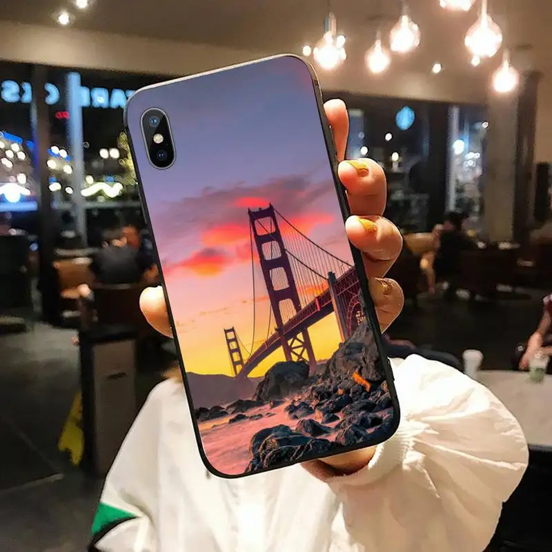 

San Francisco brigade lanscape Phone Case for iPhone 11 12 mini pro XS MAX 8 7 6 6S Plus X 5S SE 2020 XR shell