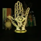 Светодиодный ночник 3d, аниме фигурки глаза Провиденса светильник ильник для детей, подарок на день рождения, украшение для спальни, настольная лампа