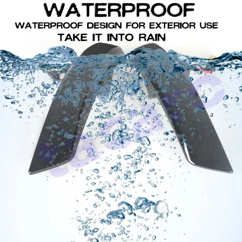 Движущаяся боковая крыло Зеркало заднего вида Индикатор мигалка светодиодный