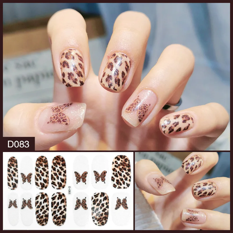 1 шт. наклейка с полным покрытием для ногтей|Стикеры и наклейки| |