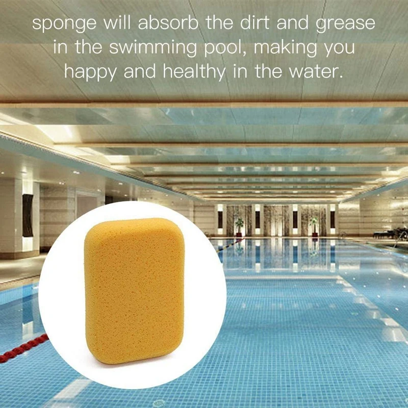 

10 Pcs, Pool Sponge, Miracle Sponge Scum Eraser Pad, Oil-Absorbing Pool Spa Scum Eliminating Reusable Scum Ball
