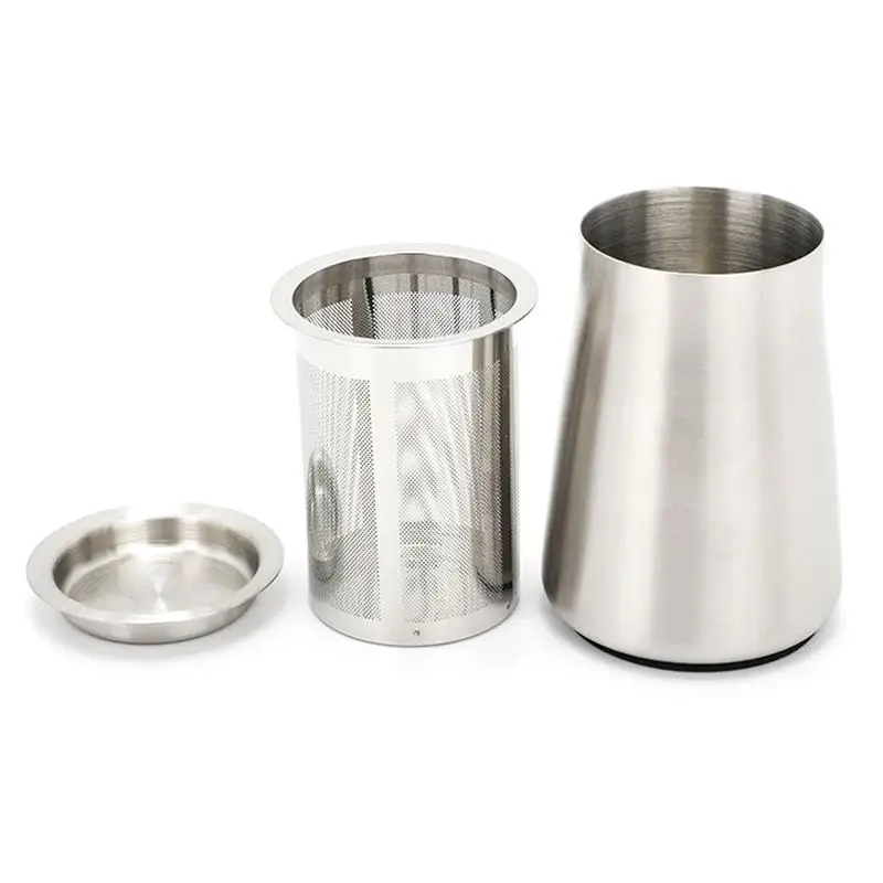 Фильтр для запаха кофе из нержавеющей стали грубое тонкое сито