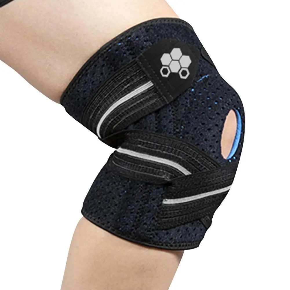 

Professional Knee Brace Knee Compression Sleeve Support 1 PC Adjustable Knee Pads For Running Hiking Basketball Volleyball