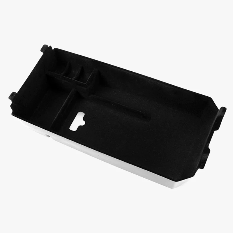 Автомобильный Qi Беспроводной мобильный телефон зарядки Панель ящик для хранения