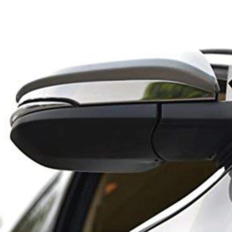 NEW-2Pcs Автомобильная хромированная накладка зеркала заднего вида для Toyota Highlander