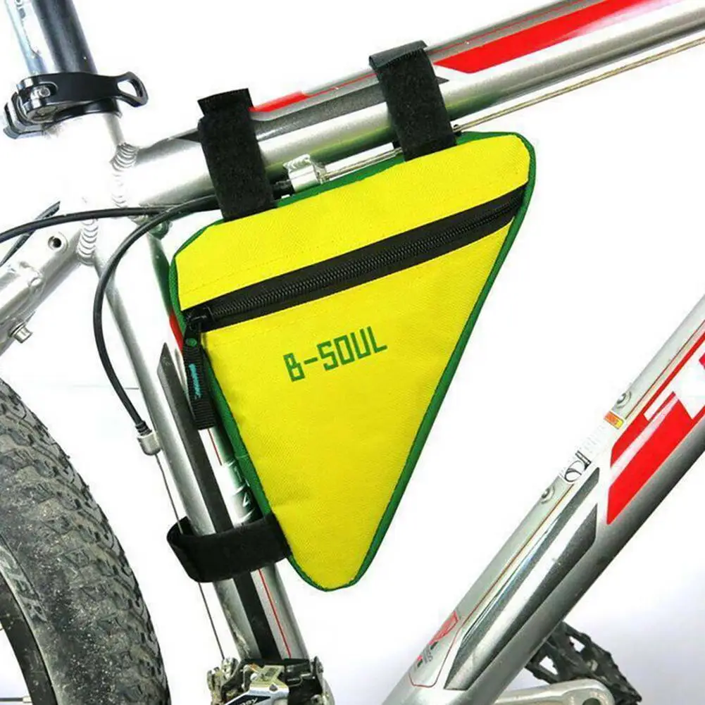 

1 pcs TB Road Bicycle Bags Front Frame Bag Holder Bicycle Frame Bag Beam Pou Waterproof Bicycle Accessori W4R5