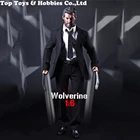 16 старый Логан костюм, обувь и когти одежда комплект Хью Джекман дядя волк пожилых 12 дюймов DIY голова Костюм Фигурки