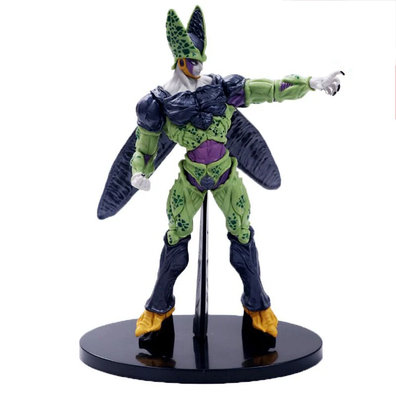 

22cm Z Cell Ultimate Shape Goku Battle Soldiers Awakening Model Figura Brush PVC Action Figure Collection Toy Desk Decoration