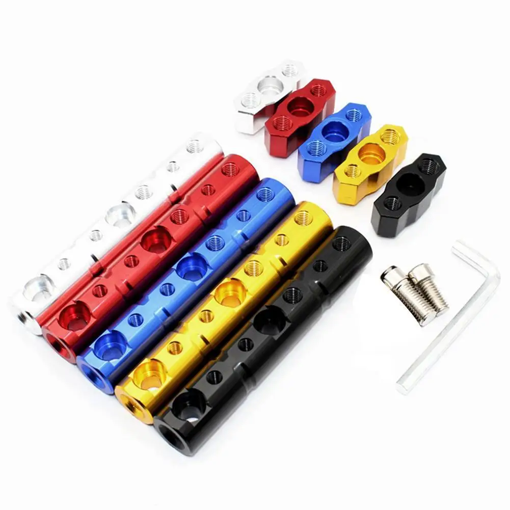 

Motorcycle Mirror Mount Riser Multifuncation Bracket Extension Mount Holder 12cm x 2.1cm x 2.1cm Motorcycle Accessories