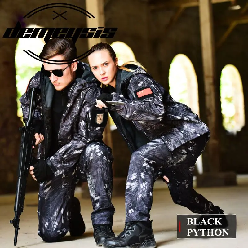 Военная униформа камуфляжный костюм ветрозащитные теплые армейские куртки для