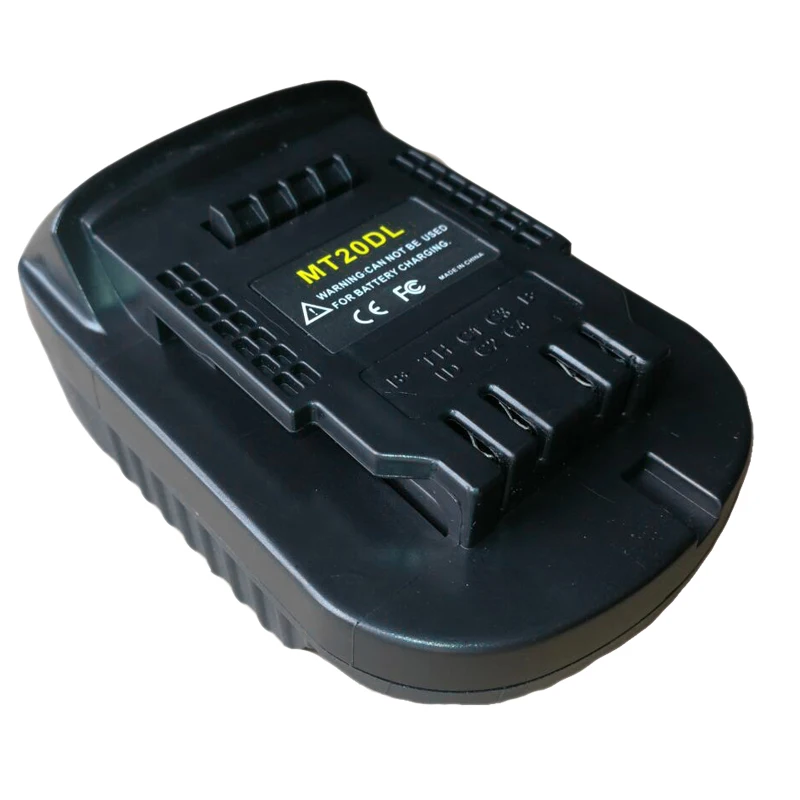 Адаптер батареи Mt20Dl для Makita 18V Bl1830 Bl1860 Bl1815 li ion батарея Dewalt 20V Dcb200 ion|Аксессуары